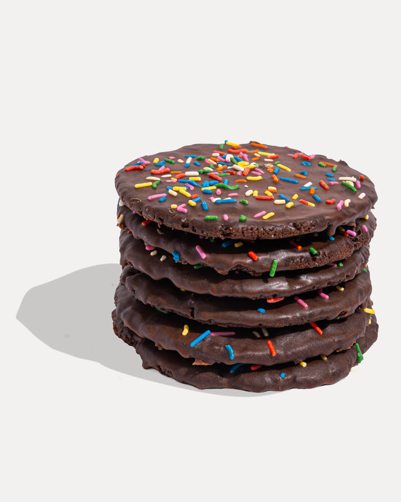 Chocolate Birthday Cake Cookies